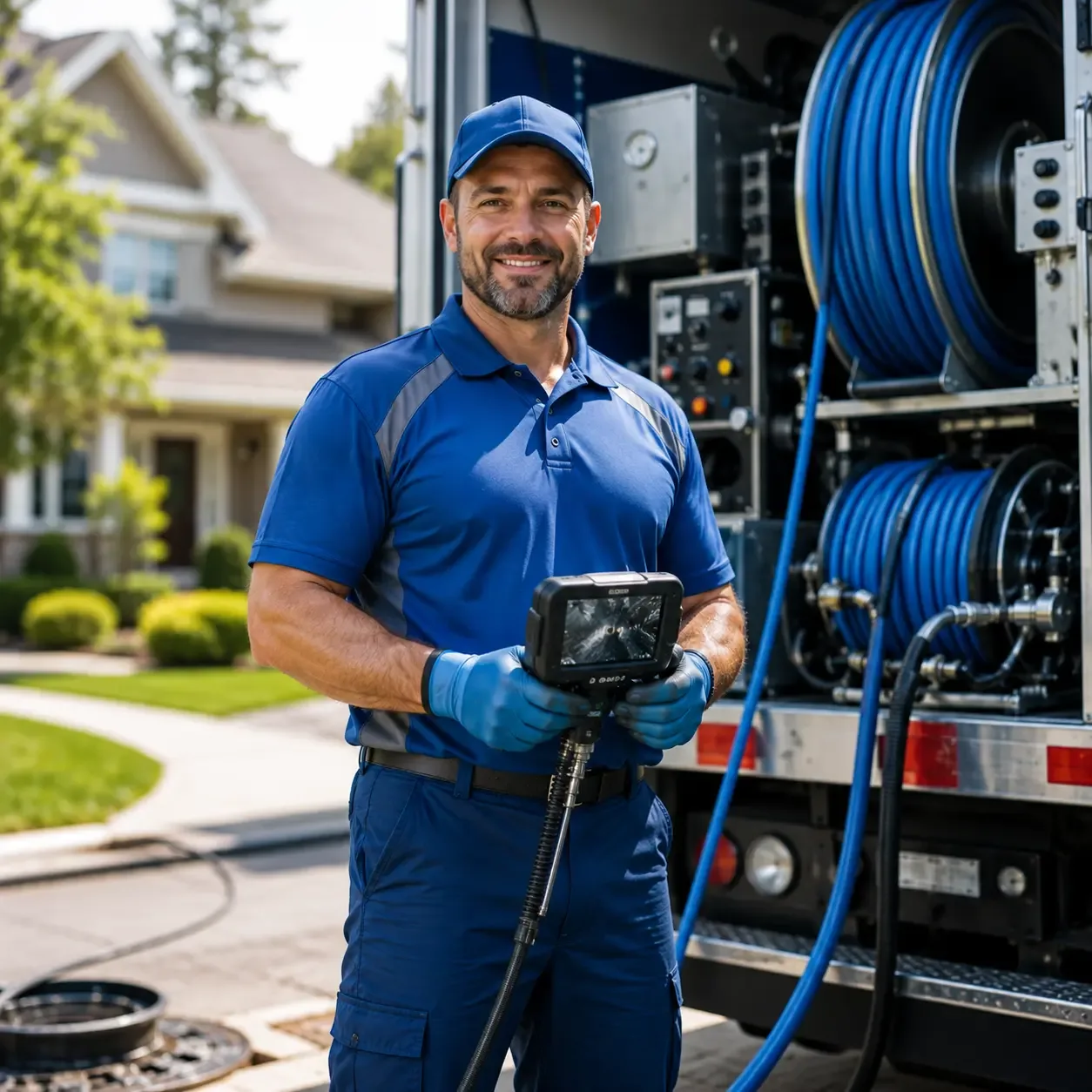 Local outdoor drain cleaning specialists in Saint Clairsville, OH